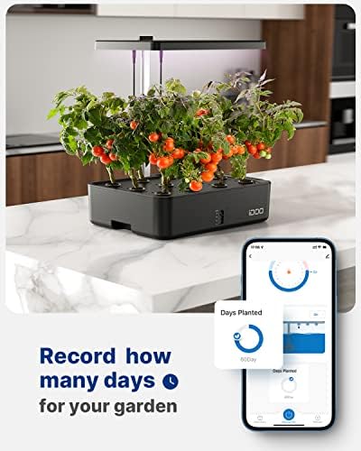 iDOO Smart Hydroponics Growing System with 12 Pods Kit Indoor Herb Garden - Image 6