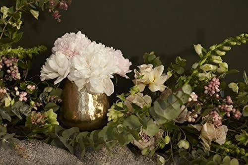 Hux Metal Pot for Plant and Flowers | Gold Metal Vase Decor for Home or Office l Indoor and Outdoor Planter for Any Event Decoration (6"x 6.5") (73121) - Image 4