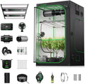 VIVOSUN 4x4 Pro Grow Tent Kit 550W Aerolight E42A+ Smart Control System by VIVOSUN