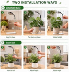Grow Light with Fan,LED Sunlight with Gentle Breeze for Plants - Image 4