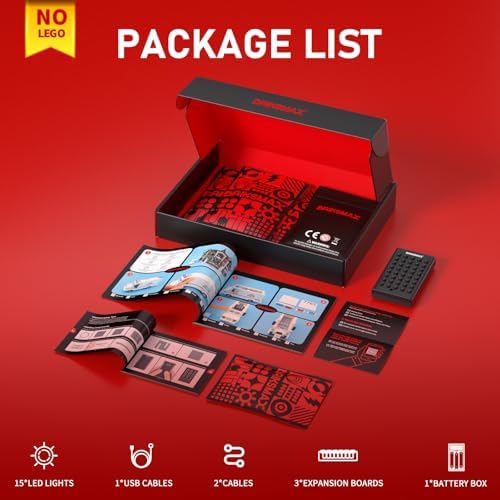 BRIKSMAX 2.0 Light Kit Compatible with Lego Icons Autumn Cottage Garden 11372 Building Sets- Original LED Lighting Kits (Accessories Only) for Display, Gifts & Collectors - Image 6