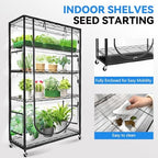 JESLED Indoor Greenhouse with Grow Light, 47.2x13.8x70IN - Image 6