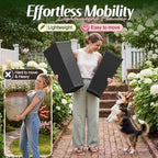 Flamaker 30“ Tall Plastic Planters with Drainage Holes Front Porch Set of 2 - Image 6