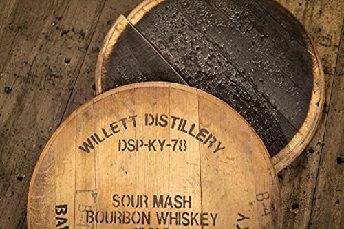 Midwest Barrel Company Authentic Whiskey Barrel Top (21 Inch Diameter) 1-Inch Thick Bourbon Top from Old Whiskey Barrel - Image 3