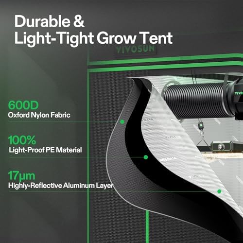 VIVOSUN Smart Grow Tent Kit 2x4, 2-Plant WiFi-Integrated Grow System - Image 4