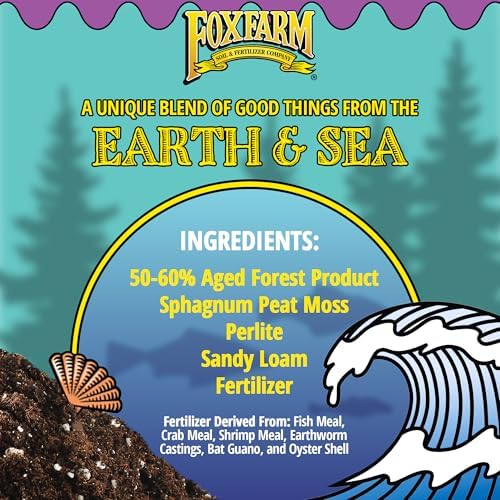 FoxFarm Ocean Forest Potting Soil, 1.5cu ft (Pack of 4) - Light, Aerated Texture, Designed for All Container Plants - Image 2