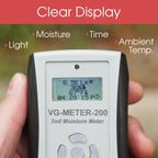 Professional Grade Digital Soil Moisture Meter with Dielectric Probe, Highly Accurate, Probe Will Never Corode, Graphical Backlit Display, Rugged Easy Grip Hand Held Case - Image 3
