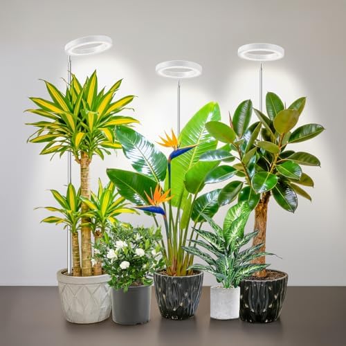 Kullsinss 6.3in Grow Light, Full Spectrum Plant Lights for Indoor Growing by HOME