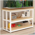 Side Table Fish Tank Stand, Terrarium Stand with Storage by Unknown