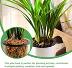 14qt Organic Orchid Potting Bark -Natural Mulch for Potted Plants, Root Development of Orchid Plants and Garden Soil Amendment Mix - Image 3
