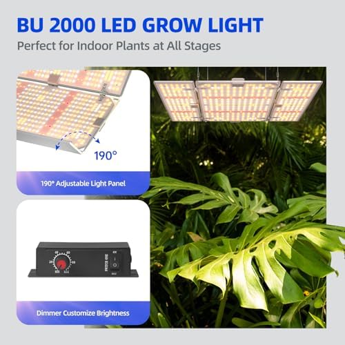 Barrina 4x4 Grow Light Panel, Full Spectrum, Dimmable, 200W, 1 Pack - Image 2