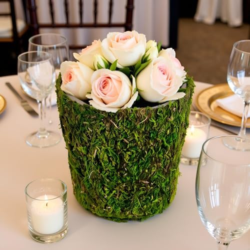 SuperMoss (55204 Carmel Deco Basket, Fresh Green, 10in Drop in - Image 2