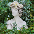 Head Planter Face Flower Pot Goddess Planter 15 * 9 * 16 Inch - Image 5