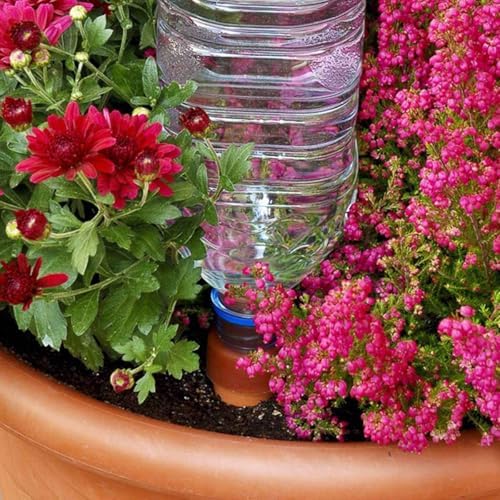 Blumat Plant Watering Device - Easy XL Self Watering Planter Insert for Indoor Plants - Bottle Adapter - Prevents Overwatering and Underwatering for Healthy Growth - 6 Pack - Image 6