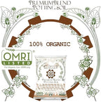 Organic Mechanics Premium Blend Potting Soil, 8 qt (Pack of 2) - Moisture-Retentive, Peat-Free, Compost - Enriched Mix with Worm Castings & Perlite for Houseplants, Annuals, Veggies & Tropical Plants - Image 5
