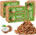 Riare 10 Pack Organic Coco Coir Chips for Plants, 11 lb Coconut Husk Bricks by Riare