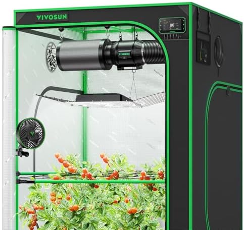 VIVOSUN 4x4 Smart PRO Grow Tent Kit with 2-in-1 Tunable 400W Spectrum LED - Image 2