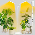 Grow Lights for Indoor Plants, Dual Head 40W Full Spectrum Floor Grow Light by MistyJungle