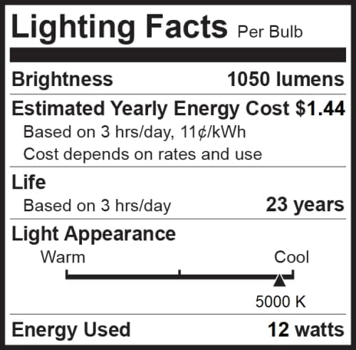 Bioluz LED 10 Pack PAR38 LED Light Bulb 90 CRI 12W = 100-120 Watt Replacement, Daylight 5000K, Dimmable Light Bulbs Flood Lights Outdoor/Indoor UL Listed Light Bulbs Title 20 High Efficacy LED Bulbs - Image 5