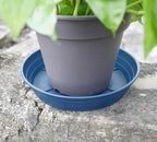 LWALRS Plant Saucer 14 Inch 4 Pack 6 8 10 12 14 16 18 20 25, Plastic Plant Trays for Pots，Extra-Deep Plant Water Dray Tray, Bird Bath Bowl, Heavy Flower Plant Saucers Indoors and Outdoor No Holes - Image 4