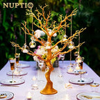 108 Pcs Mini Hanging Tealight Holder with LED Candles, 2.36in Hanging Glass Globes Candle Holder, Hanging Glass Terrarium Glass containers for Wedding Party Tree Decoration (Contains LED Candles) - Image 2