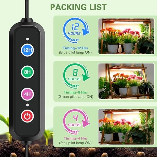 100W Full Spectrum Grow Lights Panel for Indoor Plants - Image 3