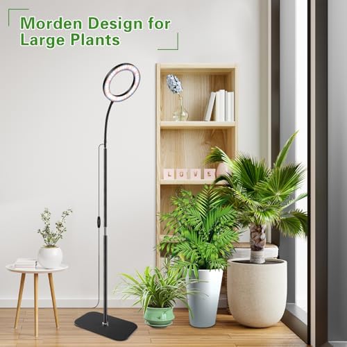 68" Full Spectrum Floor Grow Light with Stand for Tall&Large Indoor Plants - Image 2