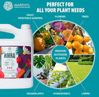 MARPHYL Organic Minerals Liquid Fertilizer – Essential Trace Mineral Blend for Healthy Plant Growth, Improves Nutrient Uptake for Garden Flowers, Vegetables, Succulents & Hydroponics - Image 6