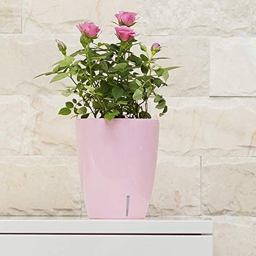 Santino 5.9 Inch ORCHIDEA Self Watering Pots for Orchids in Blue (Set of 3) - Decorative Wicking Planter with w/Great Aerification, Drainage and Water Level Indicator - Image 6