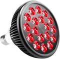 660nm Red Light Bulb, 18W (36W Equivalent) LED Grow Light for Indoor Plants Flowering Bloom and Fruiting, Grow Spectrum Enhancement by WOLEZEKLED