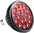660nm Red Light Bulb, 18W (36W Equivalent) LED Grow Light for Indoor Plants Flowering Bloom and Fruiting, Grow Spectrum Enhancement by WOLEZEKLED