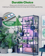 Sunco 4 Pack 2FT LED Grow Light, Full Spectrum, 20W - Image 5