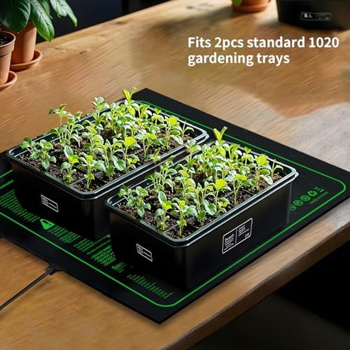 20"x20" Durable Seedling Heat Mat with Thermostat Controller - Image 5