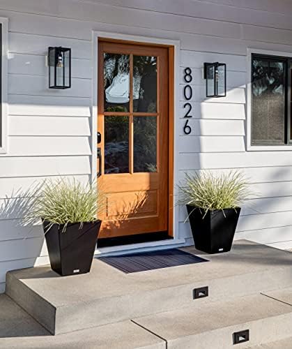 Veradek Pure Series Nobleton Planter - Tapered Square Outdoor Planter - Image 4