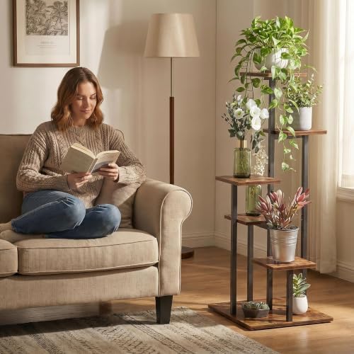 5 Tier Plant Stand Indoor, Multiple Plant Stands for Indoor Plants - Image 4