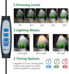 Plant Light Black 2 Pack, Clip on Grow Lights for Indoor Plants - Image 3
