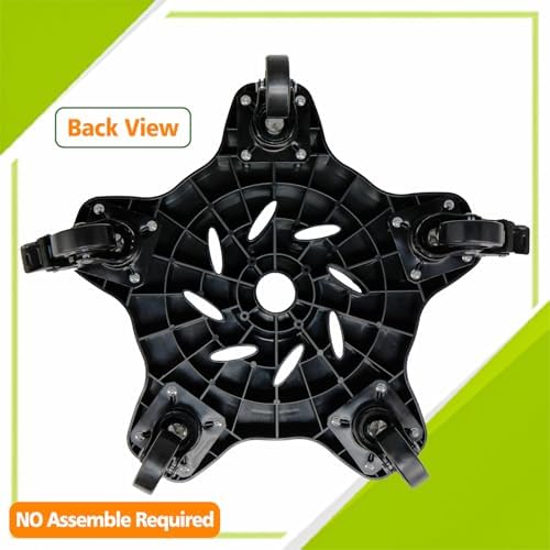 2Packs 14in Plant Caddy with Wheels - 14inch Indoor Outdoor Plant Stand No Assembly Required Flowerpot Down Under Plant Caddie Rolling Plant Dolly with casters Heavy Duty Round Pot Mover Planter - Image 5