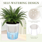 Ziliny 20 Pcs 3.74 Inch Self Watering Planters with Water Indicator - Image 3
