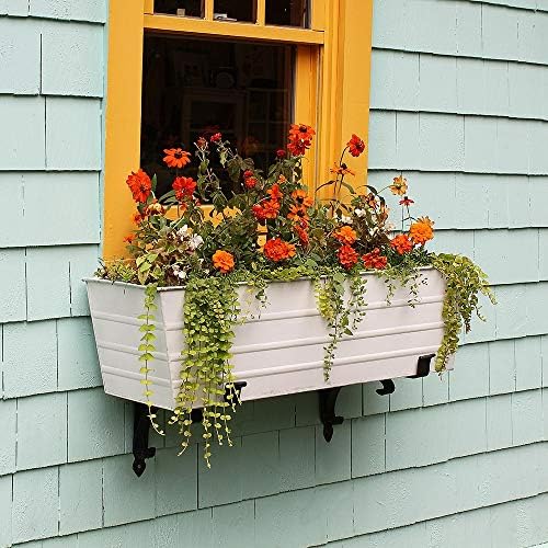 Achla Designs C-21W Window Box, Large, White - Image 6