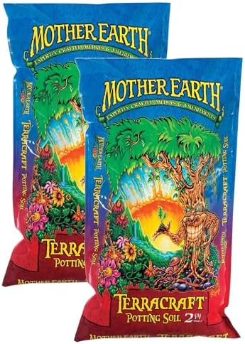 All Purpose Potting Soil for Indoor and Outdoor Plants, Peat Moss, Perlite, and Earthworm Castings for Flowers, Vegetables, and Tomatoes by FactoryHardwareStore