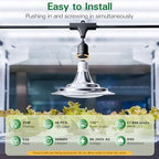 Outdoor Grow Lights with Timer, Full Spectrum Greenhouse Grow Lights with Timer, IP65 Waterproof String Grow Light Outdoor, UL Certified Daisy Chain LED Grow Light, 41FT - Image 6