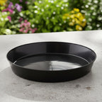 14 Inch Black Plant Saucer Case of 5 Plant Saucer - Image 3