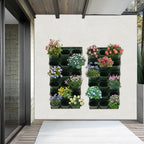 Vertical Wall Planter with 36 Pots (Green) - Image 3