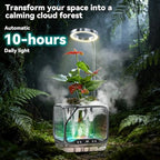 Aeroponics Growing System with Grow Light & Humidifier - Smart Indoor Garden, Visual Root Observation, RGB Mood Lighting, for Plants, Mushrooms - Desktop Hydroponic Planter - Image 6
