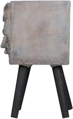 11" x 13" x 22" Greek God Statue Planter with Legs - Image 7