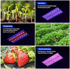 Upgraded BW1000 LED Grow Lights Double Chips Full Spectrum with 10ft Cable for Greenhouse and Indoor Plant Veg and Flower Growing [Black] - Image 2