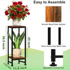 Plant Stand Indoor, Tall Plant stands for Indoor Outdoor Plants, 2 Tier - Image 4
