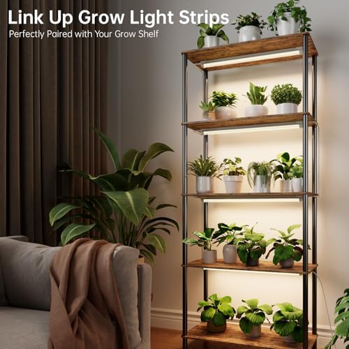 Bstrip Grow Light, 2ft 48W (2 X 24W) Plant Light with Timer, 3686K - Image 6