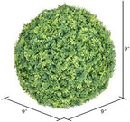 Vickerman Everyday 9" Artificial Mini Leaf Ball UV Resistant - Faux Indoor Outdoor Plant Ball - Greenery for Home Or Office Decor - Maintenance Free - Image 3
