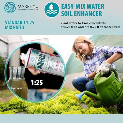 MARPHYL Organic Minerals Liquid Fertilizer – Essential Trace Mineral Blend for Healthy Plant Growth, Improves Nutrient Uptake for Garden Flowers, Vegetables, Succulents & Hydroponics - Image 7